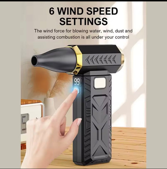 Portable Turbo Car Vacuum Cleaner