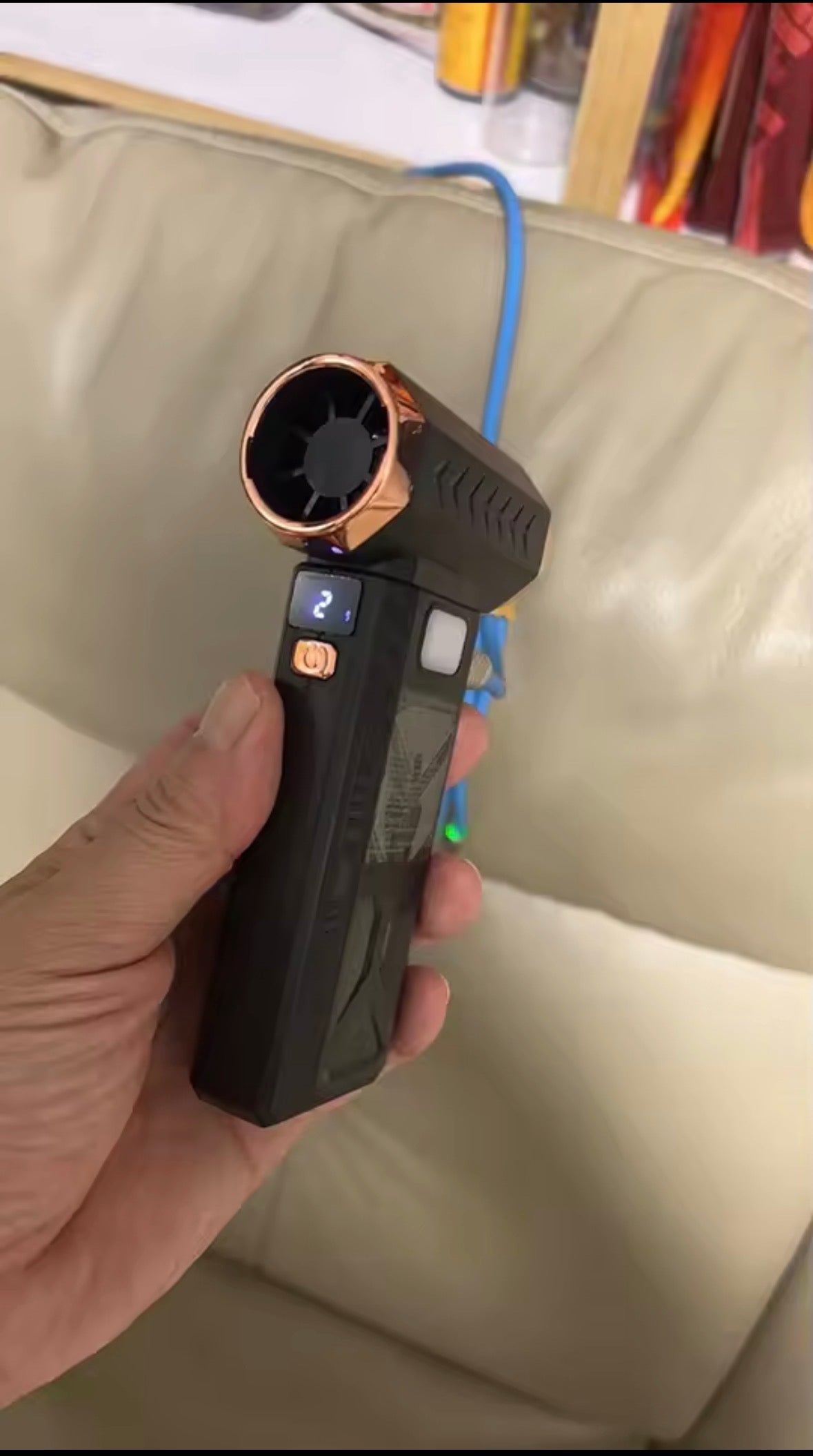 Portable Turbo Car Vacuum Cleaner